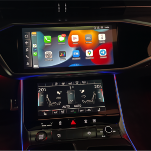 Premium multimediasysteem autoscherm navigatiesysteem autoradio Apple CarPlay Audi A6 S6 RS6