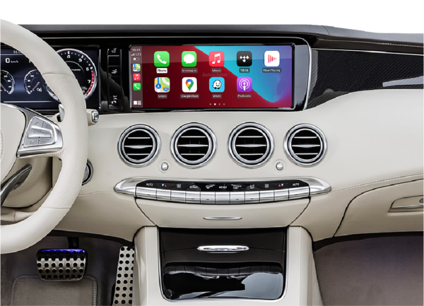 Dicteren gesprek Aja Smartphone Integratie Mercedes-Benz CLS Apple CarPlay / Android Auto -  Autoscherm24