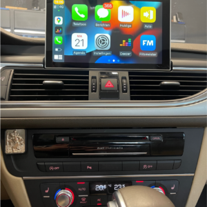 Premium multimediasysteem autoscherm navigatiesysteem autoradio Apple CarPlay Audi A6 quattro