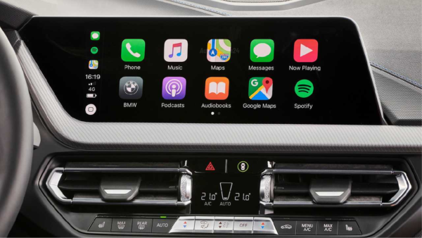 Apple CarPlay inbouwen plaatsen BMW 2 serie
