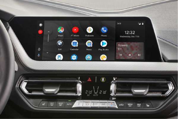 Apple CarPlay Android Auto inbouwen plaatsen BMW X1
