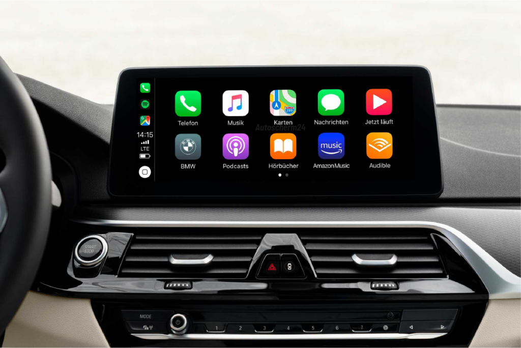 Smartphone Integratie BMW X3 Apple CarPlay / Android Auto Autoscherm24