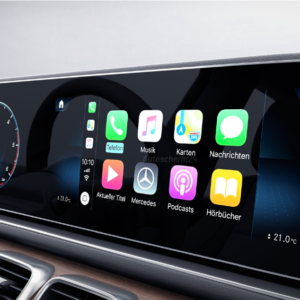 achteraf Apple CarPlay Android Auto inbouwen plaatsen Mercedes