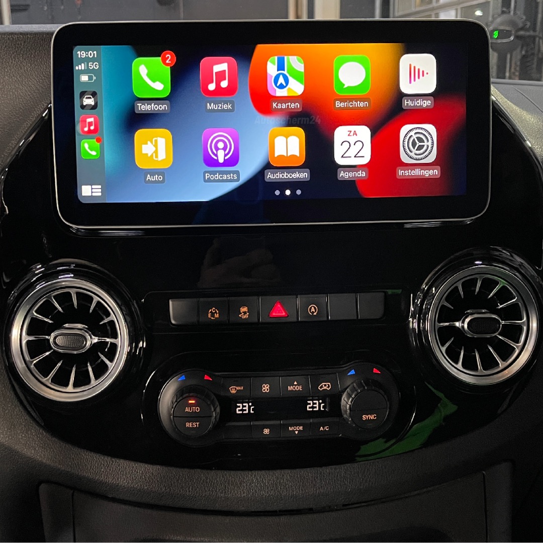 Multimedia-systeem-inbouwen-mercedes-vito-apple-carplay-android-auto