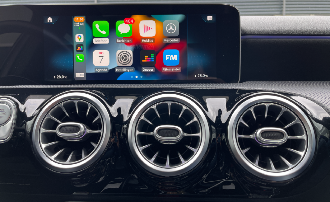 Smartphone Integratie Mercedes-Benz CLA Apple CarPlay / Android Auto