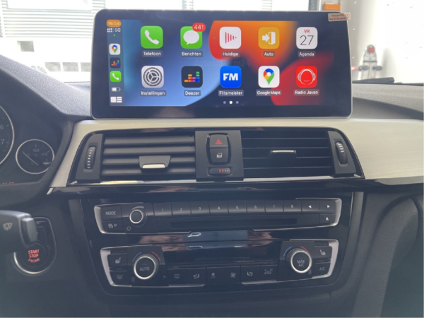 grootscherm autoradio multimediasysteem BMW 4 serie