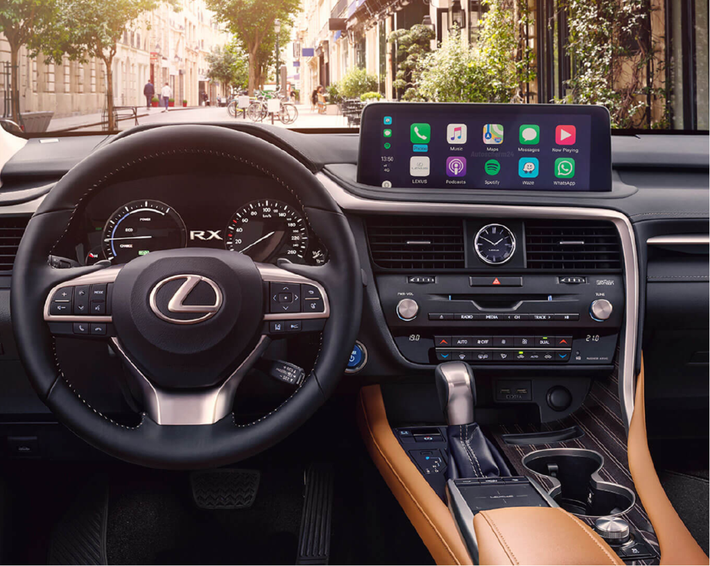 Apple CarPlay Android Auto Lexus inbouwen plaatsen IS ES GS NX UX RX CT