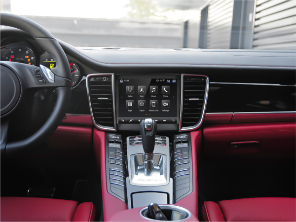 achteraf premium multimediasysteem touchscreen grootscherm Porsche Cayenne Macan 911 Boxter Panamera