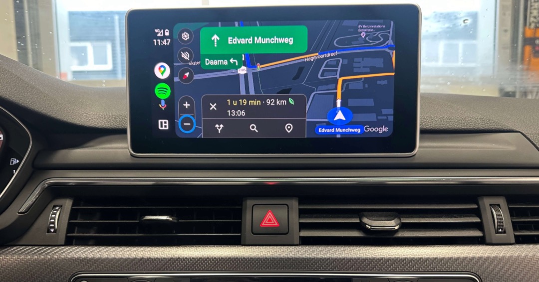 android-auto-install-inbouwen-audi-a4-a5-rs4