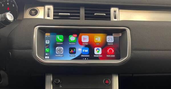 Range-rover-evoque-apple-carplay-inbouwen-android-auto-inbouwen