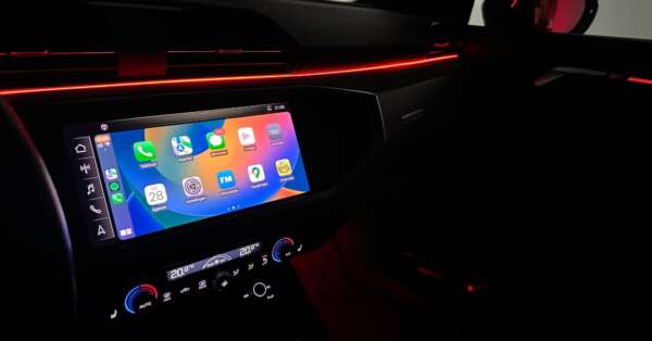 Apple-CarPlay-Installeren-Audi-q3-sfeerverlichting