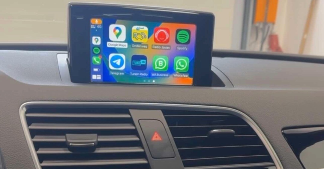Apple-carplay-inbouwen-Audi-q3-android-auto-installeren-2