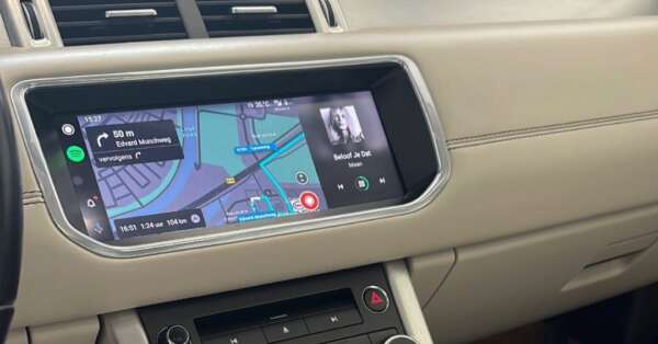 Range-rover-evoque-carplay-android-auto-inbouwen